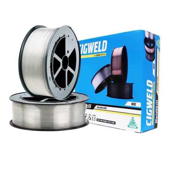 Cigweld Weldskill Solid Mig Wire-0.8mm-5kg-Roll