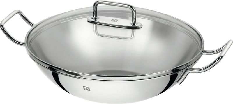 Wok - Zwilling Uncoated with Lid (32cm)