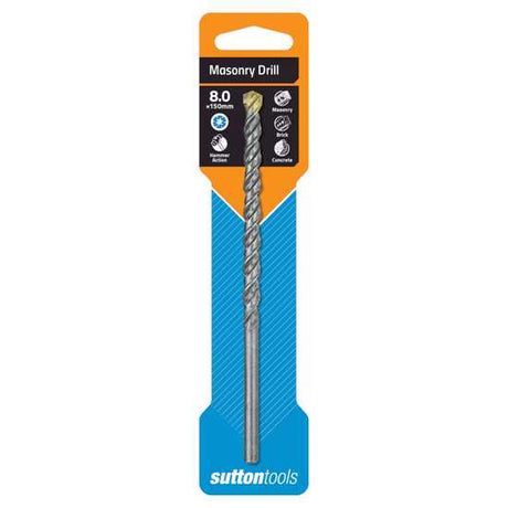 Sutton 5.5mm TCT masonry drill bit designed for precision drilling in brick and concrete, featuring durable tungsten carbide tip.