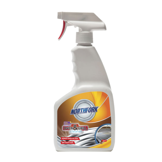 Northfork Oven and Grill Cleaner 750ml, powerful cleaner for tough baked-on food and grease, eco-friendly and effective.