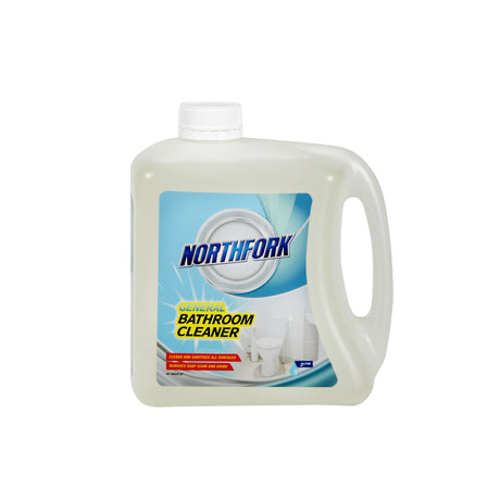 Northfork General Bathroom Cleaner 2L, powerful all-purpose cleaner for soap scum, dirt, and germs in bathrooms.