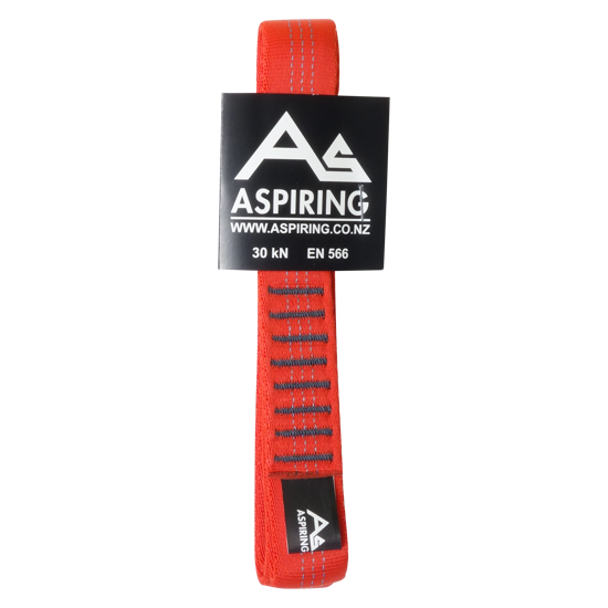 Nylon tubular slings, 60cm, rated 30kN for climbing, rescue, and industrial use, crafted from durable European webbing.