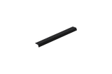 Black fibreglass stair nosing 70x30x450mm with anti-slip coarse grit surface, ideal for enhancing safety on stairs.