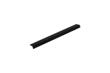 Black fibreglass stair nosing, 70 x 30 x 580mm, with heavy-duty grit finish for anti-slip safety on stairs.