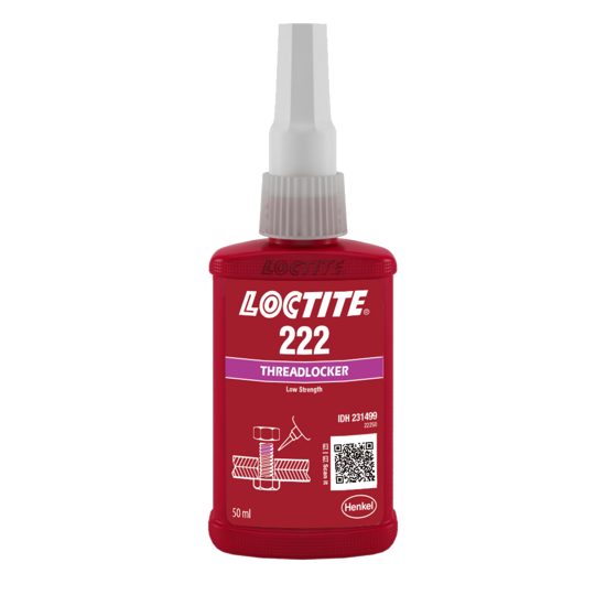 LOCTITE 222 Threadlocker Low Strength - 50ml (Each)