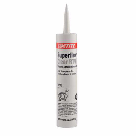 Clear silicone sealant in a 300ml tube, ideal for bonding, sealing, and insulation with extreme temperature resilience.