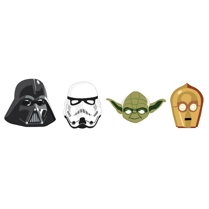Paper Masks - Star Wars Galaxy  - Pack of 8