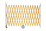 Xpando Expandable Safety Barrier 1.5M x 4M Yellow-1.5x4m (Expanded)-Each