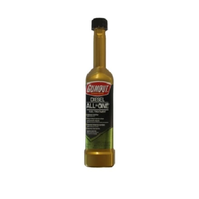 DIESEL ALL IN ONE FUEL TREATMENT 296ML bottle for enhancing diesel engine performance, cleaning injectors, and boosting efficiency.