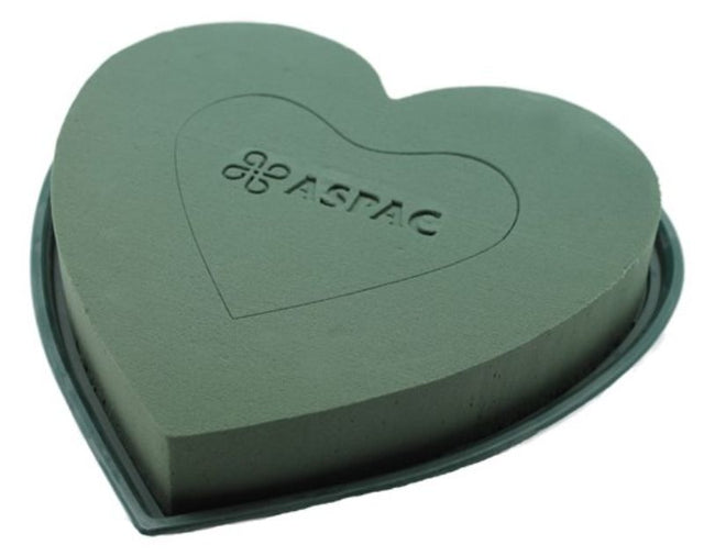 Heart-shaped floral arrangement accessory, 27cm, ideal for enhancing bouquets and expressing love on any occasion.