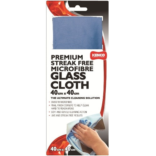 Microfibre Glass Cloth - 40 x 40cm - Kenco