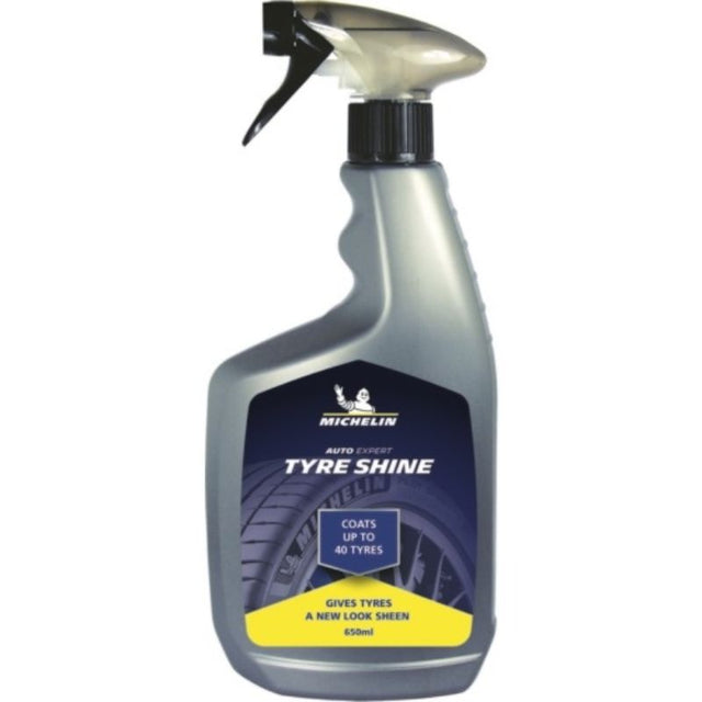 Premium 650ml tyre shine restores gloss, repels dirt, and protects against UV damage for a vibrant, lasting finish.