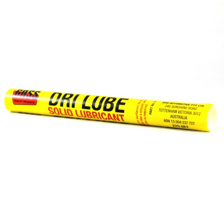 Dri Lube Stick by Goss: a mess-free, easy-to-apply lubricant that prevents rust and stops squeaks for bikes and tools.