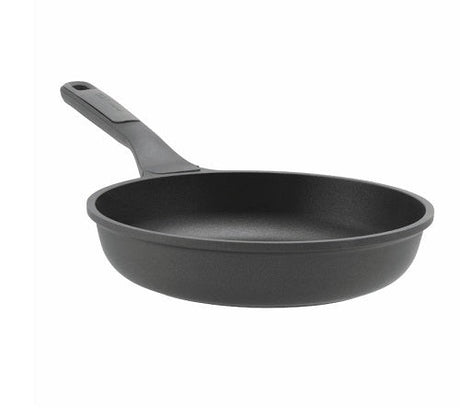 Berghoff Stone+ 24cm Frying Pan with non-stick coating, ergonomic handle, and durable cast aluminum for versatile cooking.