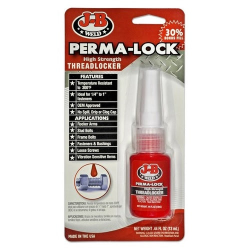 Perma-lock 13ml Red Threadlocker - JB Weld