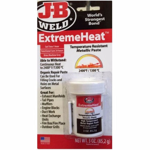 Extreme Heat Metallic Paste 85.2Gr -JB WELD