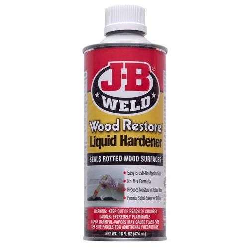 Wood Restore Liquid Hardener 474ml - JB Weld