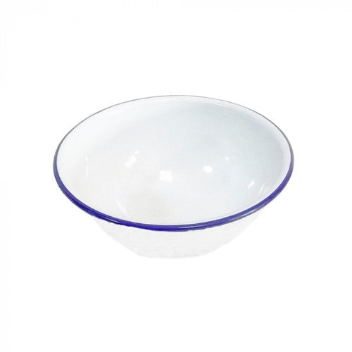 Falcon 24cm mixing bowl with a classic design, durable enamel finish, perfect for mixing, baking, and serving in style.