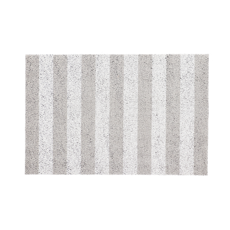 Stylish Loop Anti Slip Doormat with striped design, 90x60cm, captures dirt, enhances decor, suitable for indoor/outdoor use.