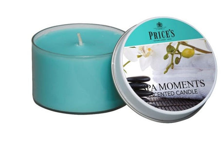 Scented candle (100g) designed for relaxation, measuring 5 x 6.7cm, with up to 30 hours of tranquil aroma.