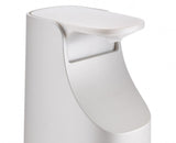 Slim Compact Soap Pump by Joseph Joseph, featuring a space-saving design, easy-push pump, and a fill-level window.