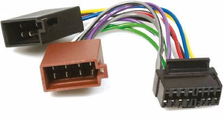 AERPRO JVC 16 Pin to ISO harness for easy car stereo upgrades and seamless installation in vehicles pre-2010.