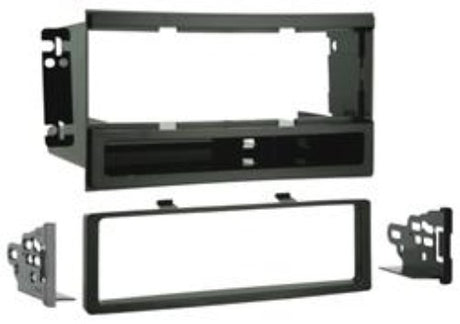 Facia kit for Kia Sorento 07-on converts double DIN to single DIN for smooth aftermarket stereo installation.