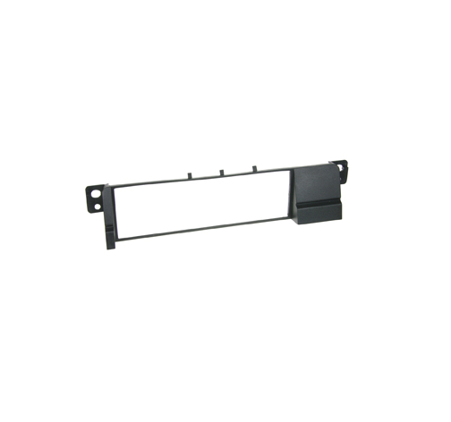 Aerpro single DIN facia plate in black for BMW 2 Series (1998-2005), ensuring seamless aftermarket stereo integration.