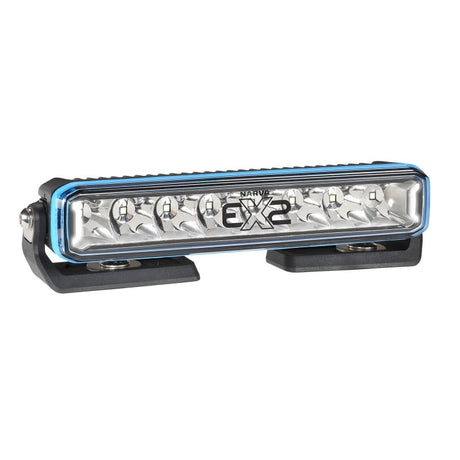 10 Inch EX2-R Light Bar with RGB customization, featuring harness-free installation, durable design, and exceptional beam performance.