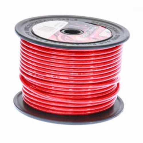 Power Cable Red 8Ga 50M -AERPRO