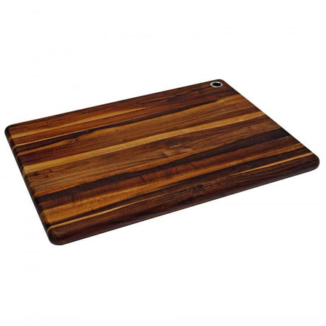 Peer Sorensen Long Grain Cutting Board made of Acacia wood, measuring 47.5 x 35 x 2.5 cm, perfect for food prep and serving.