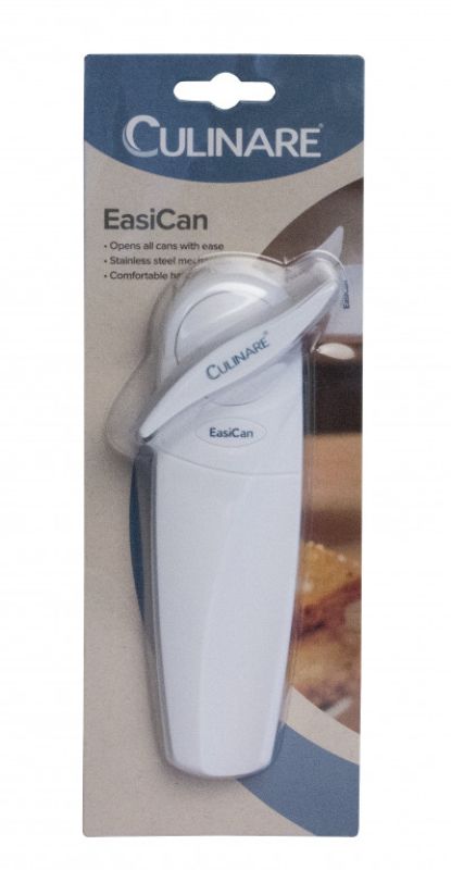 Culinare Easican Can Opener with stainless steel and ergonomic grip for effortless can opening in any kitchen.