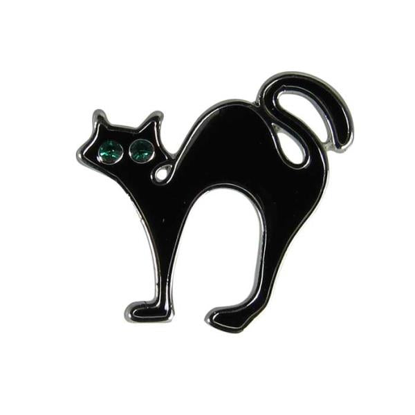 Sleek cat-shaped earrings, lightweight and stylish, perfect for cat lovers and everyday wear.