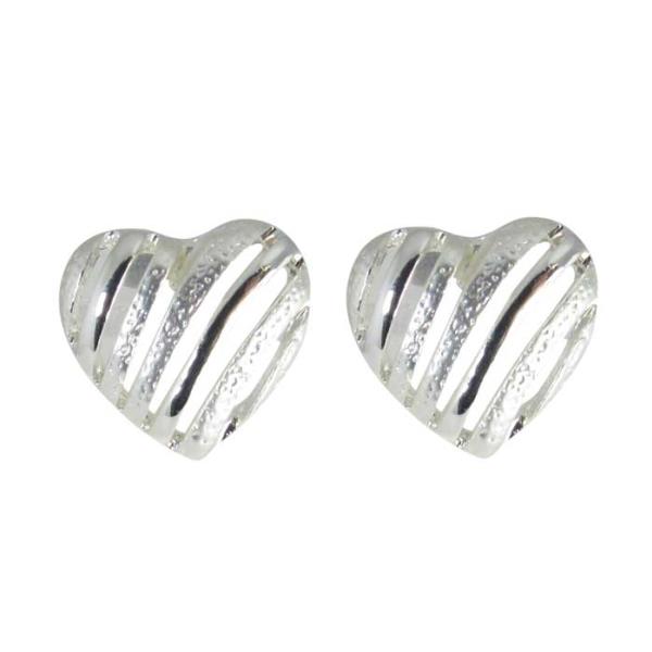 Stunning Jax Outline Hearts Earrings featuring a unique heart design, lightweight for comfort, perfect for any occasion.