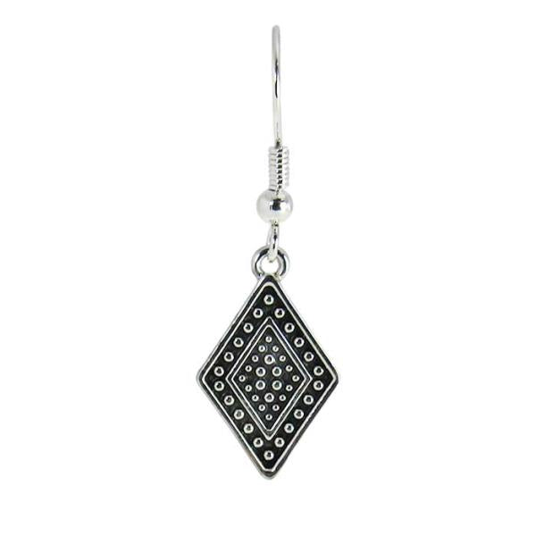 Elegant Jax Art Deco Diam Black earrings featuring striking black diamantes for a sophisticated touch to any outfit.