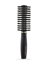 Lady Jayne Medium Radial Brush with nylon and boar bristles for detangling, massaging scalp, perfect for short to medium hair.