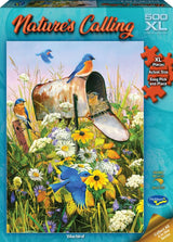 Holdson 500XL jigsaw puzzle showcasing vibrant wildlife artwork by Greg Giordano, perfect for nature lovers and families.