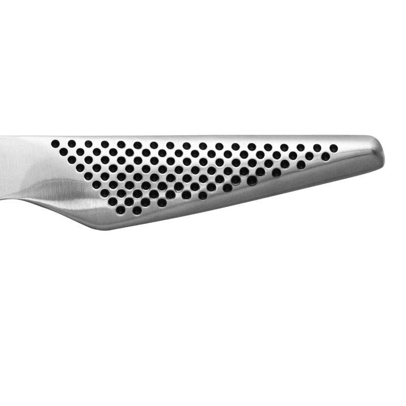Global Classic GS-100 Cook's Knife (16cm) with CROMOVA 18 stainless steel blade for precision, durability, and ergonomic design.
