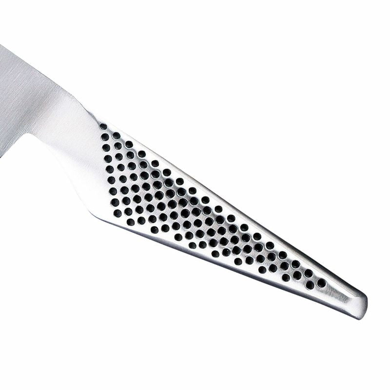 Global Classic GS-6 Paring Knife with 10 cm CROMOVA 18 stainless steel blade, designed for precision cutting and easy handling.