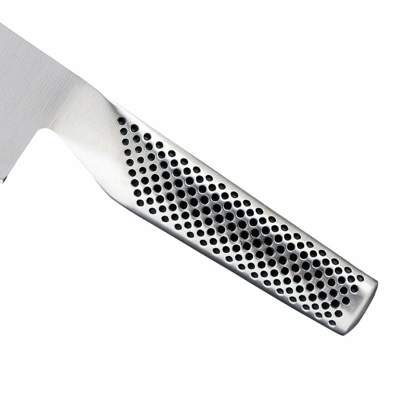 Global Classic 20cm Cook's Knife, premium stainless steel, sharp edge, balanced design for precise chopping and slicing.