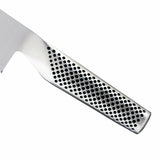 Global Classic 20cm Cook's Knife, premium stainless steel, sharp edge, balanced design for precise chopping and slicing.