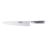Global Classic 27cm Chef's Knife with a forged CROMOVA 18 stainless steel blade, perfect for versatile food preparation.