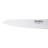 Global Classic 27cm Chef's Knife, precision forged with CROMOVA 18 steel for sharpness, durability, and balanced handling.