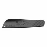 Universal Knife Guard - Global (Small) protects knives up to 5", ensuring safety and durability with a flared opening design.