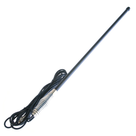 AERPRO UHF antenna 4.5dBi, 76cm, 477MHz, enclosed in PVC for durability and reliable signal reception.