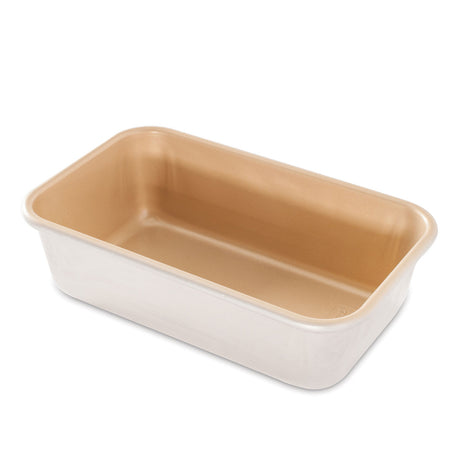 Nordic Ware Nonstick Loaf Pan 25x15x7cm, perfect for baking bread with easy food release and cleanup, made in the USA.