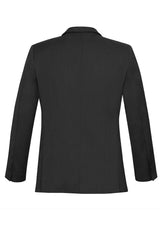 Men's Slimline Jacket in Charcoal, featuring a tailored fit, narrower lapel, and contrast piping for modern style.