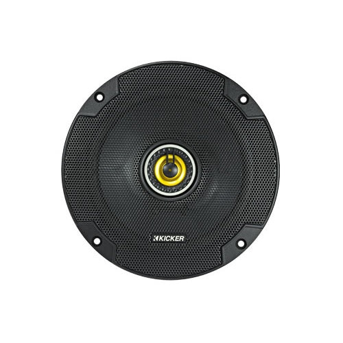 Kicker CS 5.25-inch coaxial speakers with 225W peak power, polypropylene cone, and balanced dome tweeter for superior audio clarity.