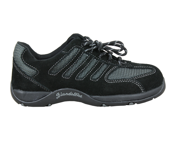 Blundstone Ultimate Women's Safety Shoe (Size 7) offering comfort, style, steel toe protection, and slip resistance in black.