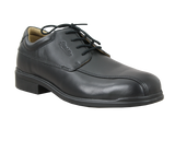 Blundstone Black Lace Up Shoe (Size 13) featuring steel toe, durable sole, and comfort technology for all-day wear.